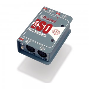 Di Box 2ch isolator XLR-XLR RADIAL TWIN ISO