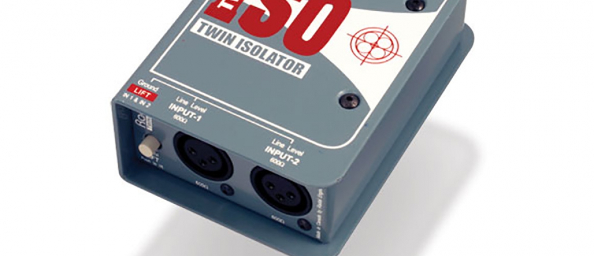 Di Box 2ch isolator XLR-XLR RADIAL TWIN ISO