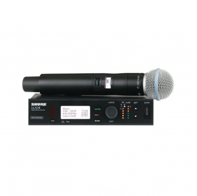 Радиосистема ULXD24 с микрофоном SHURE BETA 58/87A